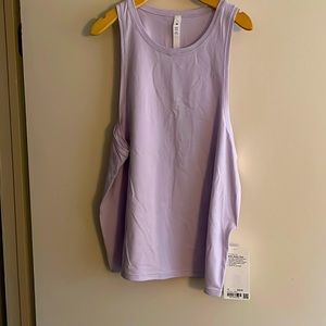 NWT Lululemon squad goals tank in periwinkle size 12.